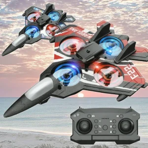 Fighter Remote Control Quadcopter Airplane Toy