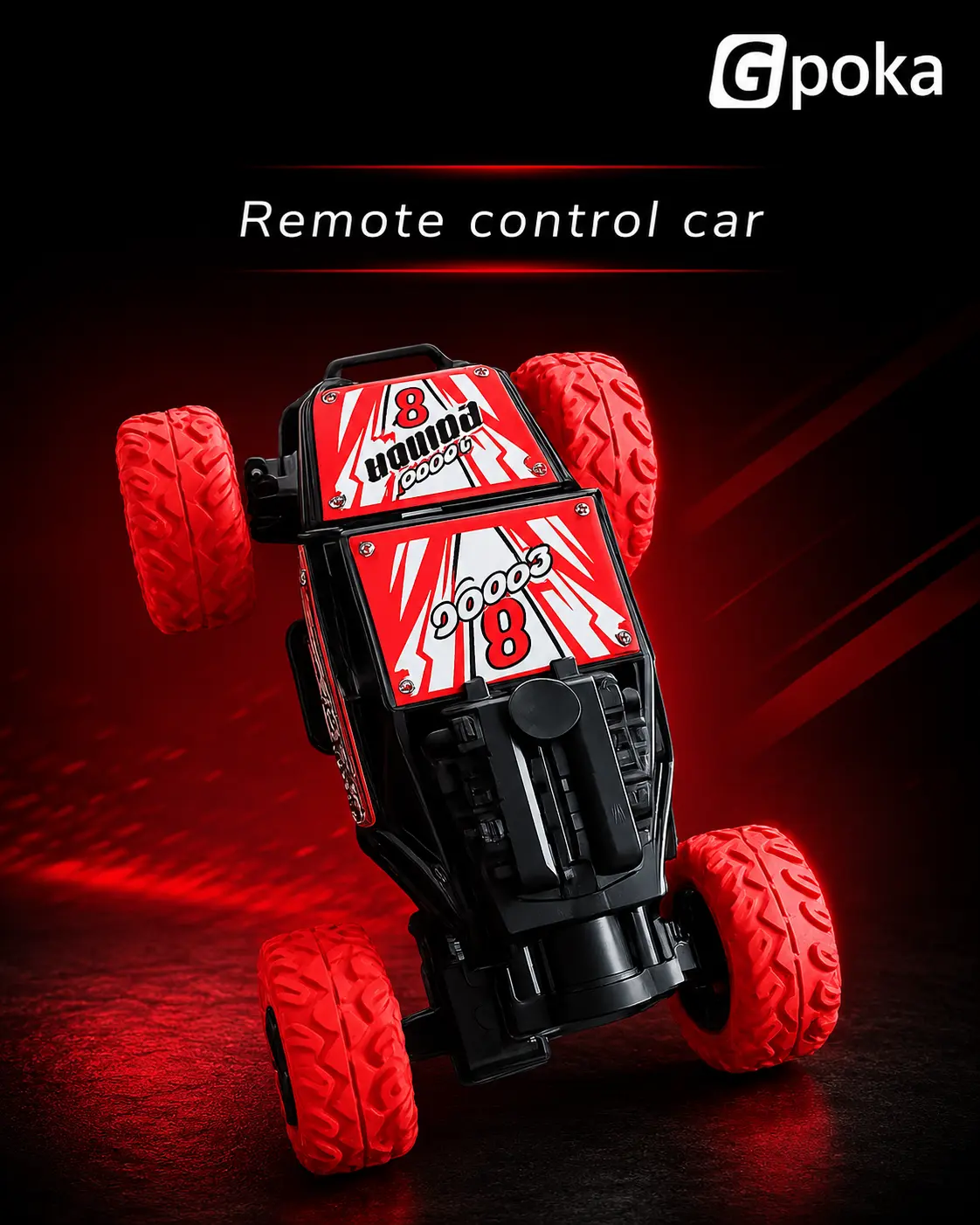 Spray Car | Give off smoke